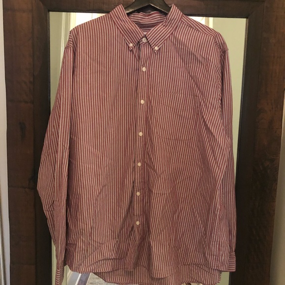 American Eagle long-sleeve stripe button-up shirt - Picture 2 of 6